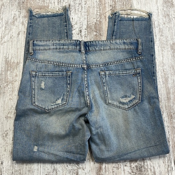 William Rast NWT My Ex’s Distressed Button Fly Raw Hem Jeans Size 26 - Picture 12 of 13